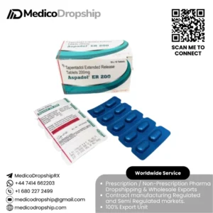 Aspadol ER 200 - Tapentadol - Generic Nucynta