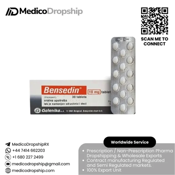 Bensedin 10Mg - Diazepam - Generic Valium