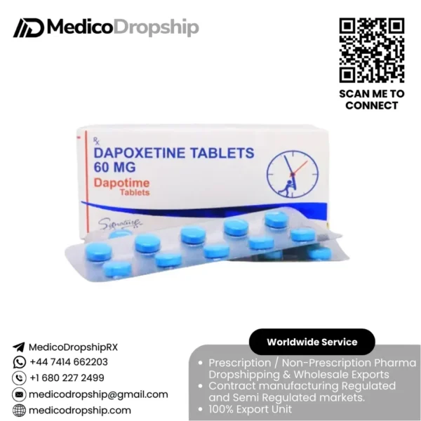 Dapotime - Dapoxetine - Generic Prilligy