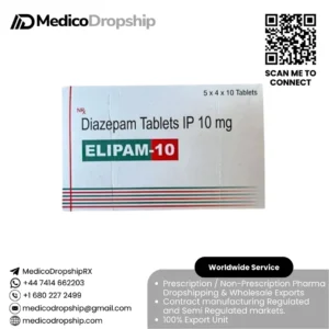 Elipam 10 - Diazepam - Generic Valium
