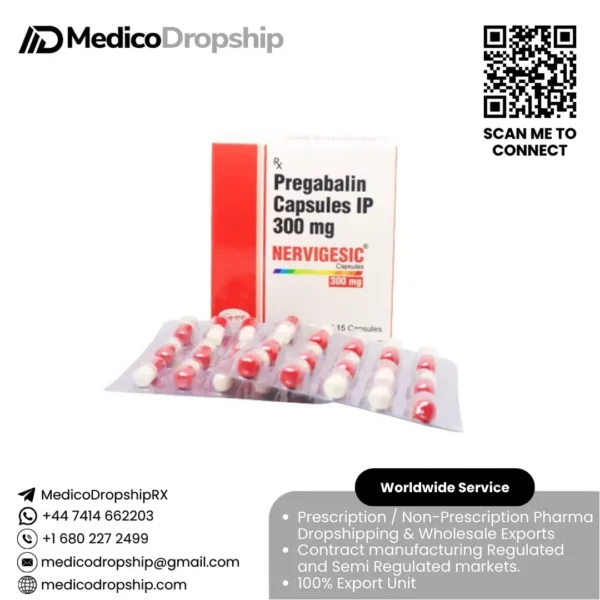 Nervigesic 300 - Pregabalin - Generic Lyrica