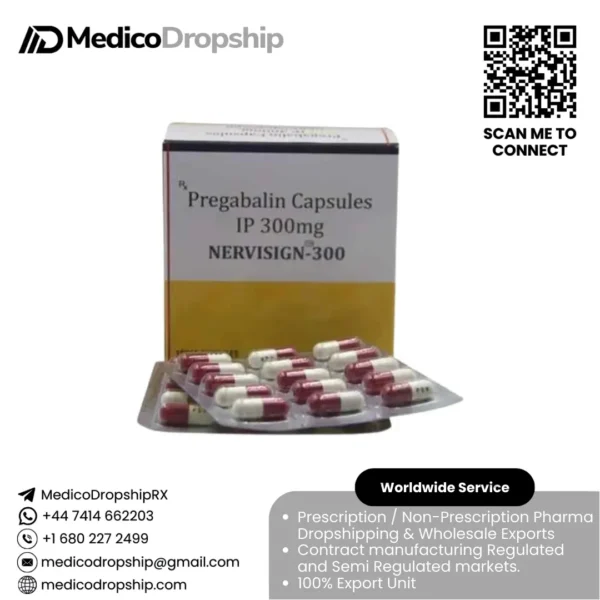 Nervisign 300 - Pregabalin - Generic Lyrica