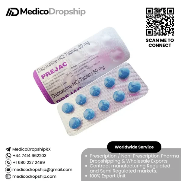Prejac - Dapoxetine - Generic Prilligy