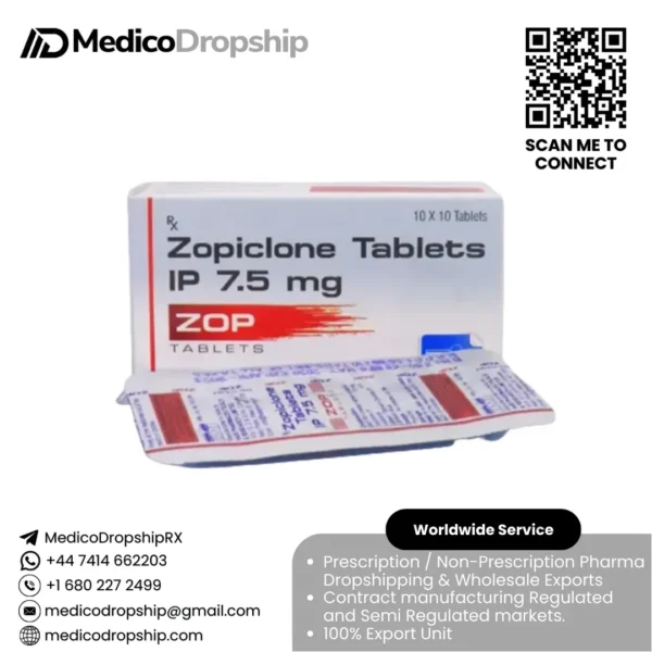 Zop 7.5 - Zopiclone - Generic Imovane