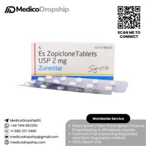 Zunestar 2 - Exzopiclone 2mg - Generic Lunesta